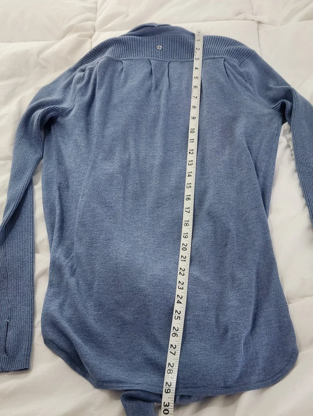 Lululemon Universal Wrap Heathered Blue Cardigan Size M/L